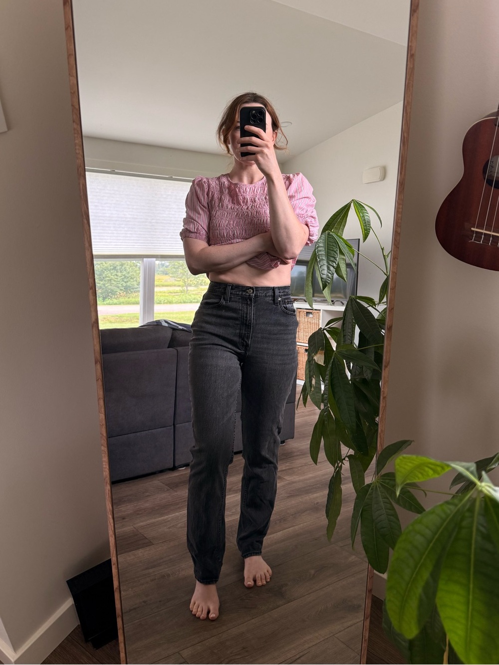 Abercrombie 90s straight ultra high rise - 2 Long